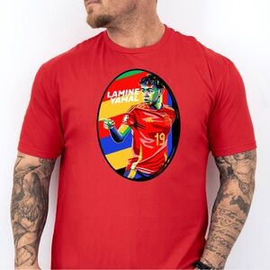 Lamine Yamal, Spanish World Cup Footballer T-Shirt | Adult & Kid sizes